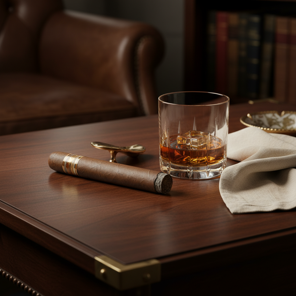 Bourbon and cigar pairing