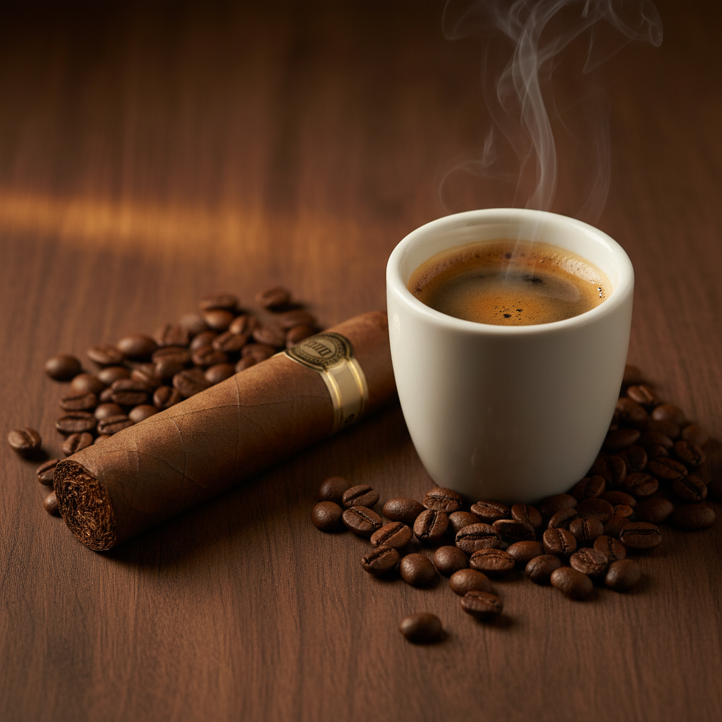 Coffee and cigar pairing